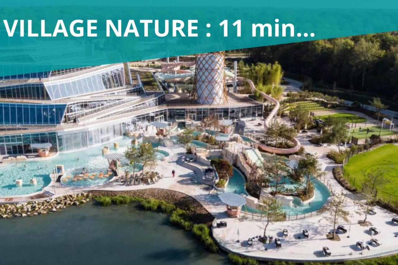 King Size Bed - Free Private Parking - Garden & Terrace - 14Min From Disneyland Ферр'єр-ан-Брі Екстер'єр фото