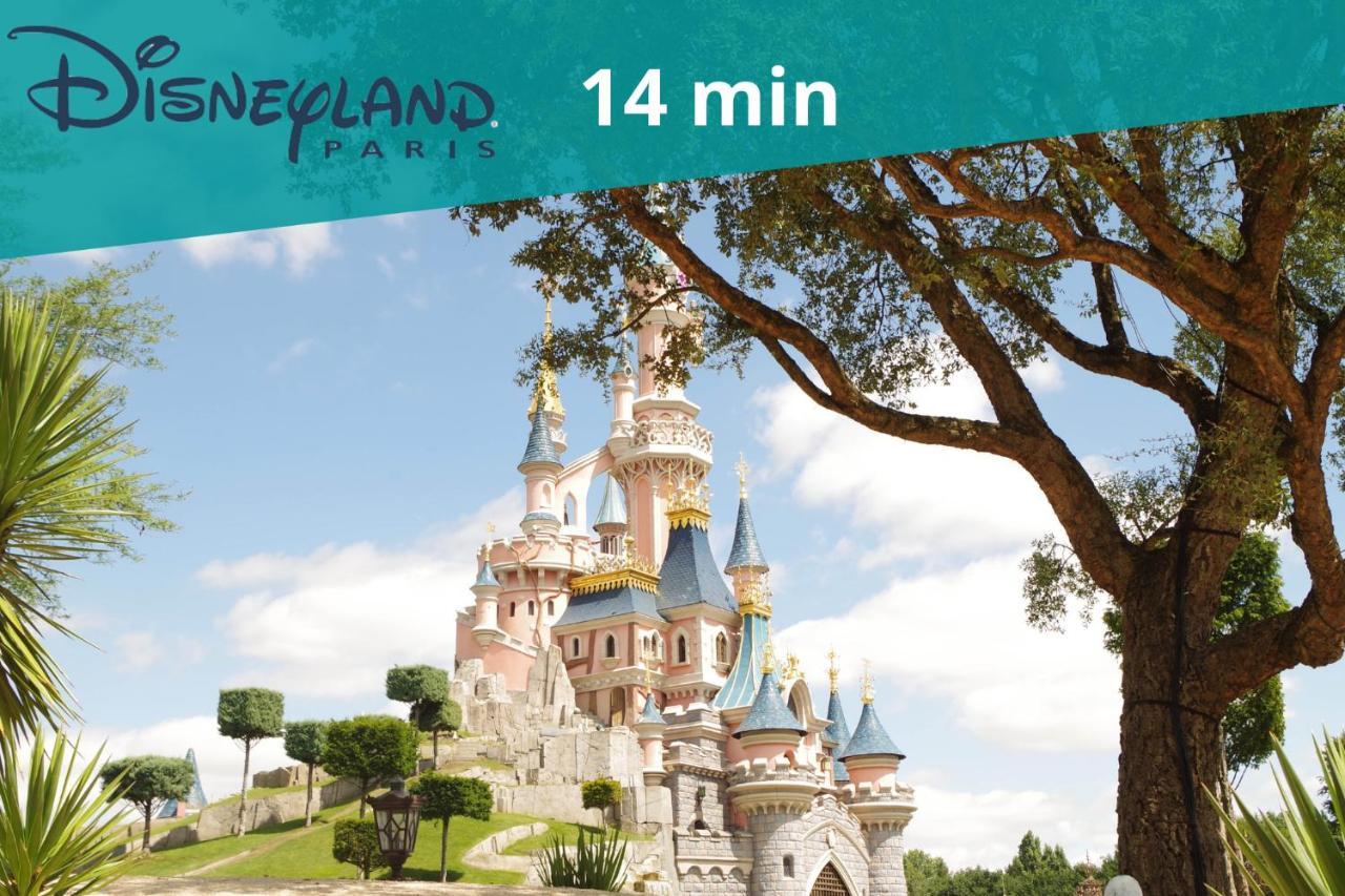 King Size Bed - Free Private Parking - Garden & Terrace - 14Min From Disneyland Ферр'єр-ан-Брі Екстер'єр фото